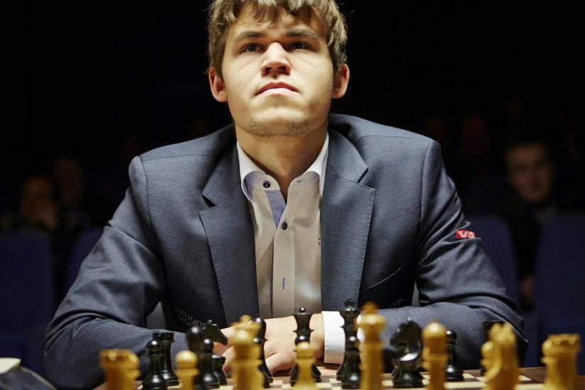 Magnus Carlsen, The Prince of Chess - Magnus and Kasparov in Oslo at Grand  Hotel 2004